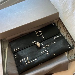 Alexander McQueen leather Clutch bag